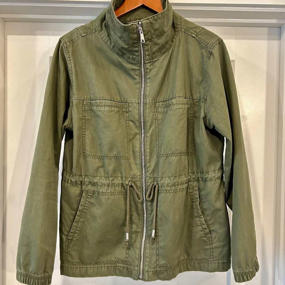 Old Navy Army Jacket Size L Green